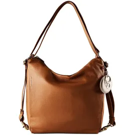 Mandarina Duck Mellow Leather Schultertasche Leder Brown