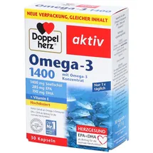 Doppelherz Aktiv Omega-3 1400 Kapseln 30 St.