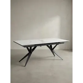 KADIMA DESIGN Esszimmertisch 180 - 260 cm weiß