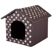 HobbyDog Hundehöhle 60 x 55 x 60 cm Braun