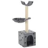 vidaXL Katzen-Kratzbaum 105 cm grau