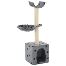 vidaXL Katzen-Kratzbaum 105 cm grau