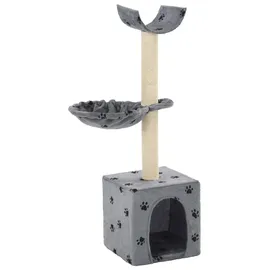 vidaXL Katzen-Kratzbaum 105 cm grau