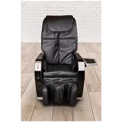 PureHaven Münz-Massage-Sessel 118x76x76 cm 6 Massagearten Rücken- Fuß- & Gesäßmassage
