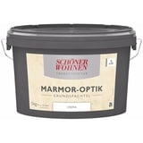 Schöner Wohnen SCHÖNER WOHNEN-Farbe Trendstruktur Grundspachtel 9432.0005.2581 (Marmoroptik, 5 kg, Crema, Matt)