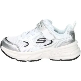 SKECHERS Retro Graph Kinder Weiß/Silber 30