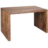 'massivart' Schreibtisch Boha Sheesham / Braun