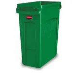 Rubbermaid 0086876227857 Wertstoffbehälter 60l (B x H x T) 279 x 635 x 558mm Grün 1St.