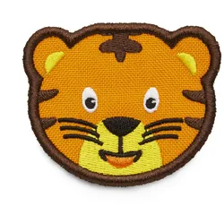 Affenzahn Individualisierung Klett Badge "Tiger" Gelb