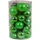 Mojawo 30tlg. Christbaumkugeln Weihnachtskugeln lime-grün / 4/5/6/7cm-myw99830-limegrün