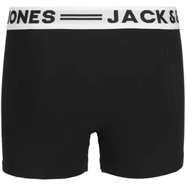 JACK & JONES SENSE TRUNKS Schwarz/Weiß 176 6er Pack