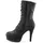 LASCANA BELLE AFFAIRE Schnürstiefelette Damen schwarz snake Gr.42