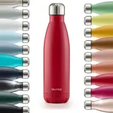 Blumtal Isolierflasche rot 0,75 l