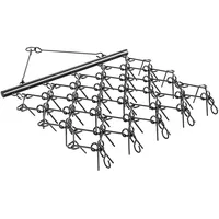 Vevor Wiesenegge, Wiesenschleppe Feldegge Schleppe ATV-Rasenrechen 178x147x11cm,