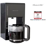 Rosenstein & Söhne Filterkaffeemaschine schwarz
