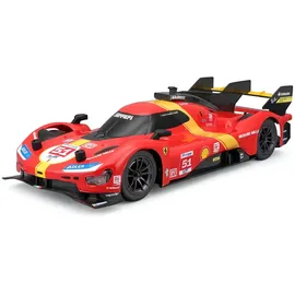 MAISTO TECH RC-Auto Ferrari 499P LMH 2023 1:16 RTR rot, mehrfarbig