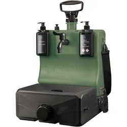 Lavese Mobiles Waschbecken-Set Standard, grün