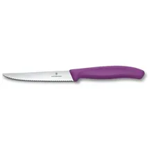 Victorinox Steak & Pizzamesser, 11cm, violett