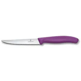 Victorinox Steak & Pizzamesser, 11cm, violett