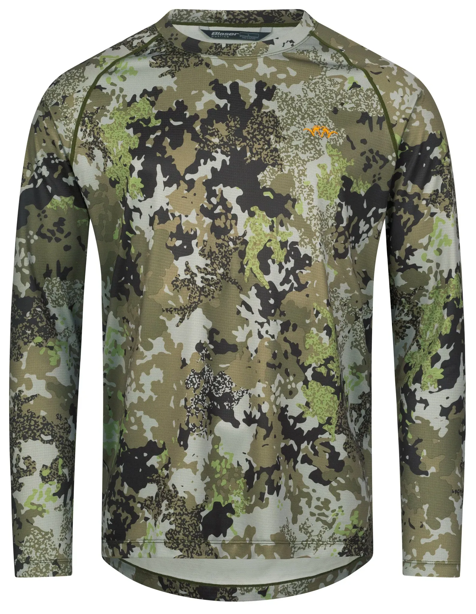 Blaser Langarmshirt Tech 23, HunTec Camouflage, XL