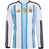 adidas Argentinien Trikot Langarm Home WM 2026 Weiß 3XL