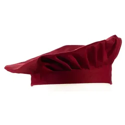 Leiber Barett-Mütze 02/2564 - bordeaux - onesize