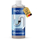 ABACUS Abflussreiniger, Rohrreiniger, Rohrfrei, Abflussfrei Badreiniger (Sicher für Rohre und Dichtungen, [- Wirkt sogar bei stehendem Wasser Löst hartnäckigste Verstopfungen)