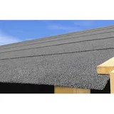 Karibu Selbstklebende Dachbahn 0,5 m Breite 2,5 qm schwarz