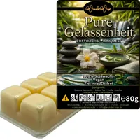 WonderWax Duftwachs Wax Melts für Duftlampe, 6 Würfel Duftmelt Wachsmelt Sojawachs Duftwachs Würfel für Raumdüfte, Wachs Duftöl Winter Indoor Schmelzen für Aromalampe Pure Gelassenheit