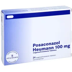 POSACONAZOL Heumann 100 mg magensaftres.Tabletten 24 St