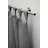 GARDINIA Gardinenstangen-Set Sol Ø 16-19 mm edelstahl-optik 190-340 cm