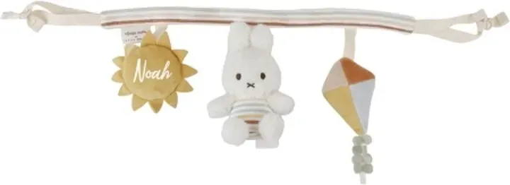 Little Dutch x Miffy Babyschalen-Spielzeug Vintage Sonnige Streifen