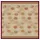 BASSETTI Florence Plaid 155 x 220 cm Rot
