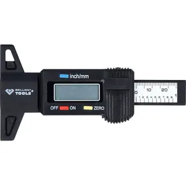 BRILLIANT TOOLS Digitaler Tiefenmessschieber 0-25 mm
