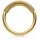 Liebeskind Berlin Fingerring Twist - Gr. 52 - in Gold - wasserfest & hautfreundlich