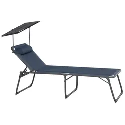 Campingliege klappbar + Nackenkissen