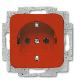 Busch-Jaeger Steckdoseneinsatz 20 EUC-217-101 Rot 1 St.