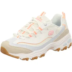 Skechers Damen Schnürschuh D'lites Bold Views in beige