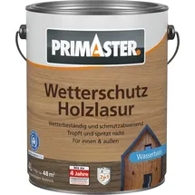 Primaster Wetterschutz Holzlasur Nussbaum 4 l
