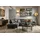 OTTO home Ecksofa OTTO HOME "OLAND L-Form, B: 289 cm, Skandi-Design", grau (anthrazit), B:289cm H:85cm T:210cm, Struktur weich (100% Polyester);Luxus-Microfaser (100% Polyester);Webstoff (100% Polyester), Sofas, Ecksofa, Struktur, Flachgewebe, Luxus-Microfaser,