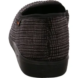 Fischer Pantoffeln Grau/Schwarz 43