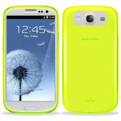 Puro Crystal cover, Cover, Samsung, Galaxy S3, Grün