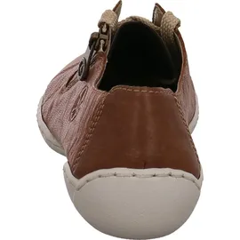 Rieker Damen Halbschuhe Sneaker Schnürschuhe 58821, Größe:39 EU, / Braun - 39