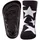Ewers Stoppersocken Sterne, Socken mit Antirutschsohle für Mädchen und Jungen, Anti-Rutsch-Socken mit Gummisohle, MADE IN GERMANY, 1 Paar rutschfeste Kindersocken, Schwarz, Größe 21-22