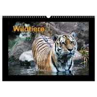 Calvendo Wildtiere (Wandkalender 2026 DIN A3 quer), CALVENDO Monatskalender