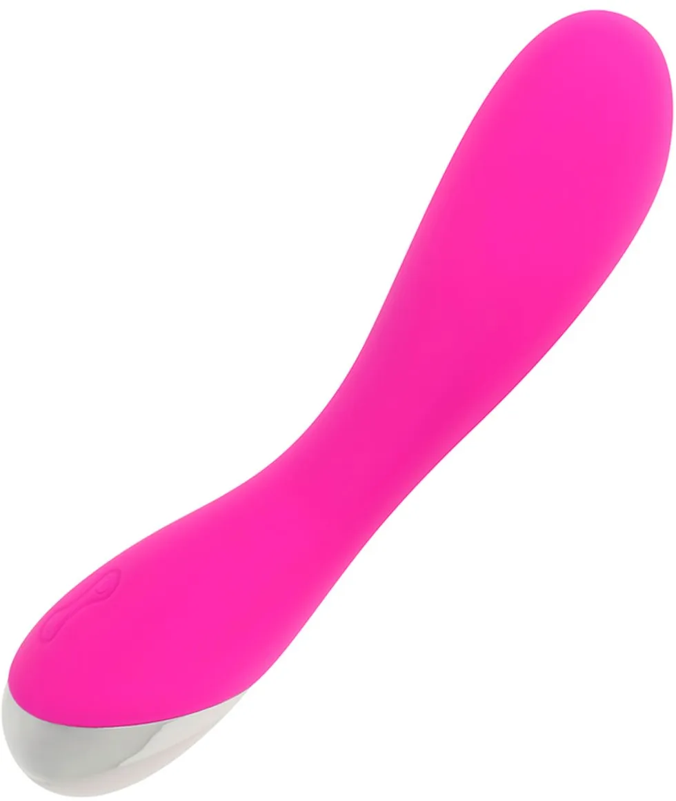 G-Spot Vibrator mit 10 Vibrationsmodi | Angenehm flexibel, wiederaufladbar Ohmama 1 St pink