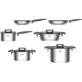 WOLL Concept Topf-Set 6-tlg. 3 x Kochtopf + 2 x Bratpfanne + Stielkasserolle