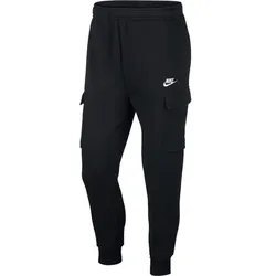 NIKE Lifestyle - Textilien - Hosen lang Club Cargo, BLACK/BLACK/WHITE, L