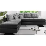 INOSIGN Ecksofa »Night & Day L-Form mit Dauer-Schlaffunktion ohne Armlehnen«, mit Boxspring-Bettfunktion 164x200 cm und Bettkasten, Dauerschläfer!