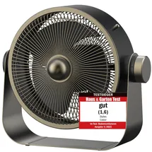 Stylies Castor 36 cm Tischventilator Grau/Bronze